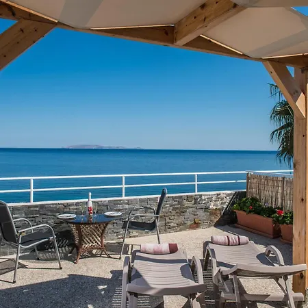 Apartment Exclusive Seaside Retreat With Shared Pool & Private Access Palaiokastro (Crete)